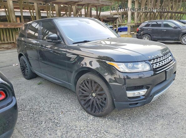 SALWR2KFXGA103419 2016 LAND ROVER RANGE Black Przód prawy