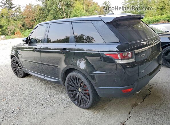 SALWR2KFXGA103419 2016 LAND ROVER RANGE Black Tył lewy