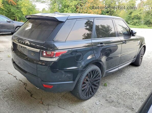 SALWR2KFXGA103419 2016 LAND ROVER RANGE Black Tył prawy