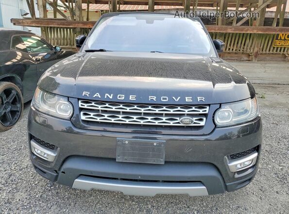SALWR2KFXGA103419 2016 LAND ROVER RANGE Black Widok z przodu