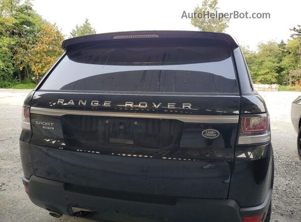SALWR2KFXGA103419 2016 LAND ROVER RANGE Black Widok z tyłu