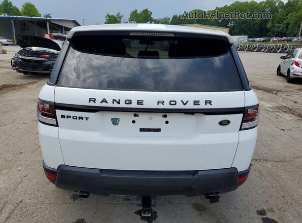 SALWR2PF1GA113877 2016 LAND ROVER RANGE White Вид задніх сидінь