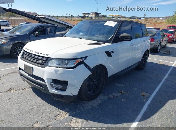SALWR2PF1GA119890 2016 LAND ROVER RANGE ROVER SPORT White Vista tres cuartos delantera izquierda