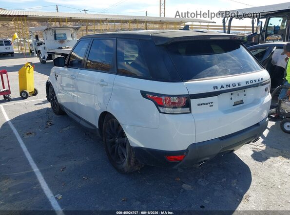 SALWR2PF1GA119890 2016 LAND ROVER RANGE ROVER SPORT White Trasero izquierdo