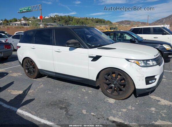 SALWR2PF1GA119890 2016 LAND ROVER RANGE ROVER SPORT White Vista interior trasera