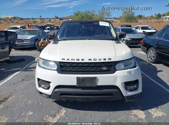 SALWR2PF1GA119890 2016 LAND ROVER RANGE ROVER SPORT White Vista del cuadro de instrumentos