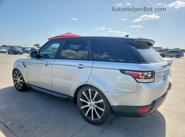 SALWR2PF1GA120196 2016 LAND ROVER RANGE Silver Rear left