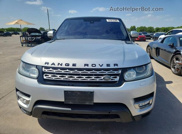 SALWR2PF1GA120196 2016 LAND ROVER RANGE Silver Front view