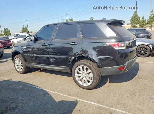SALWR2PF1GA590132 2016 LAND ROVER RANGE Black Задня ліва чверть