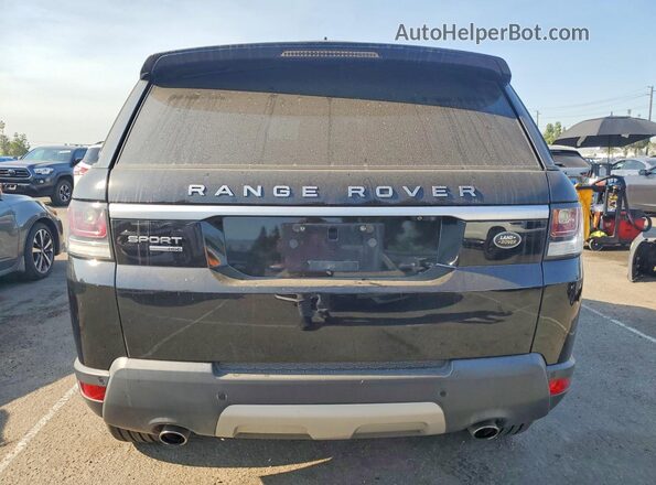 SALWR2PF1GA590132 2016 LAND ROVER RANGE Black Вид ззаду