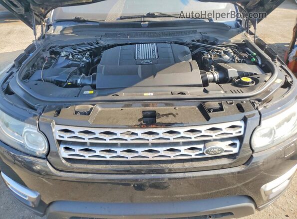 SALWR2PF1GA590132 2016 LAND ROVER RANGE Black Вид задньої частини салону
