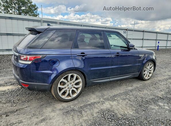 SALWR2PF3GA113587 2016 LAND ROVER RANGE Blue Հետևի աջ