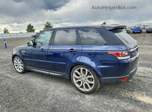 SALWR2PF3GA113587 2016 LAND ROVER RANGE Blue Հետևի ձախ