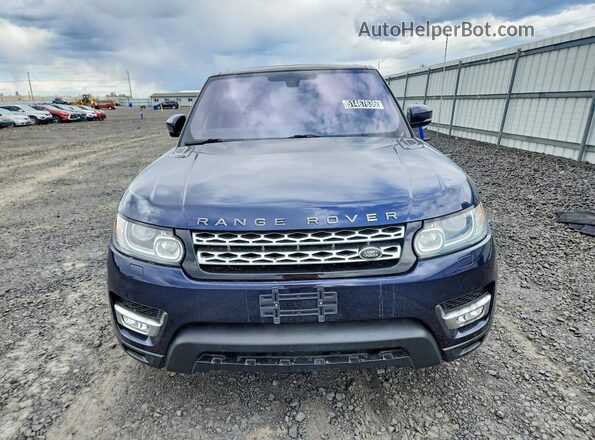 SALWR2PF3GA113587 2016 LAND ROVER RANGE Blue Դիմացի տեսք