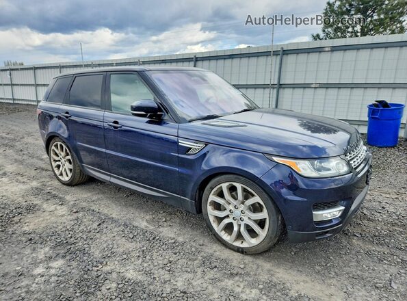 SALWR2PF3GA113587 2016 LAND ROVER RANGE Blue Առջևի աջ