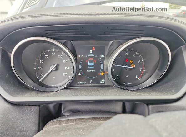 SALWR2PF3GA113587 2016 LAND ROVER RANGE Blue Սարքավորումների վահանակի տեսք