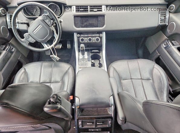 SALWR2PF3GA113587 2016 LAND ROVER RANGE Blue Առջևի վահանակի տեսք