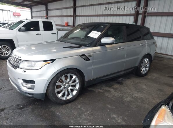 SALWR2PF3GA598698 2016 LAND ROVER RANGE ROVER SPORT Silver Vista tres cuartos delantera izquierda