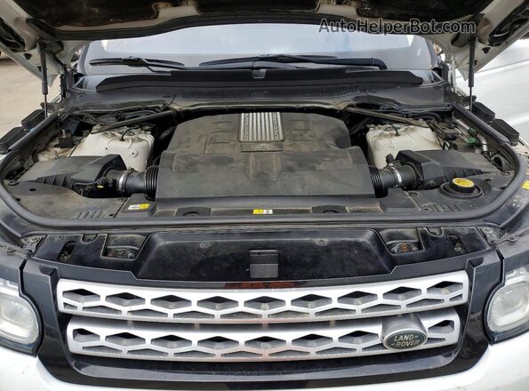 SALWR2PF4GA589945 2016 LAND ROVER RANGE White Vista del compartimento del motor
