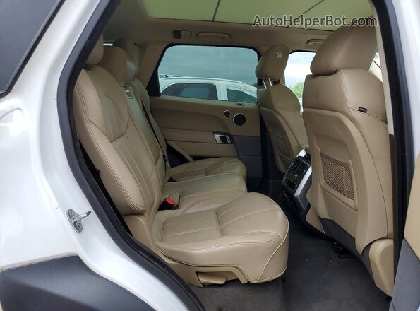 SALWR2PF4GA589945 2016 LAND ROVER RANGE White Vista interior trasera