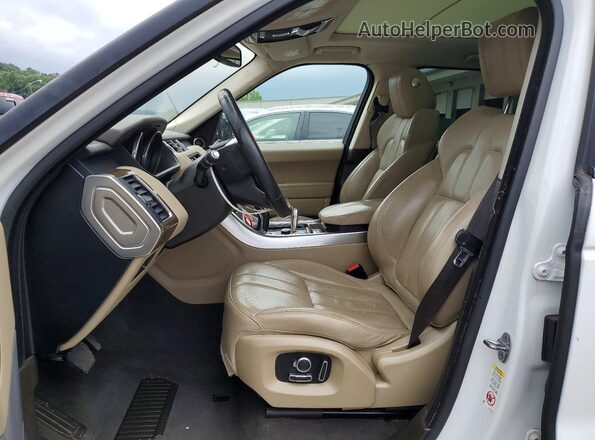 SALWR2PF4GA589945 2016 LAND ROVER RANGE White Vista interior delantera