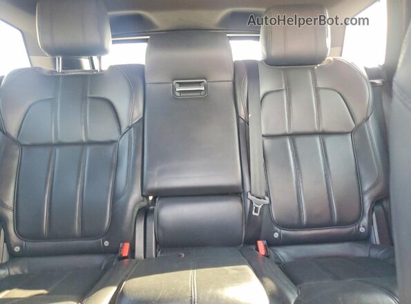 SALWR2PF5GA117334 2016 LAND ROVER RANGE Black უკანა სავარძლების ხედი
