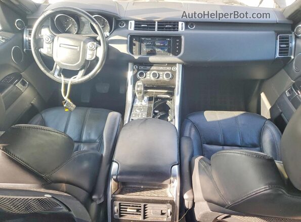 SALWR2PF5GA117334 2016 LAND ROVER RANGE Black წინა პანელის ხედი
