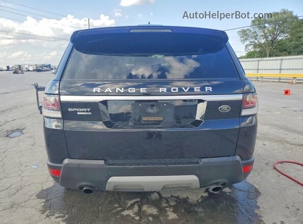 SALWR2PF5GA117334 2016 LAND ROVER RANGE Black უკანა ხედი