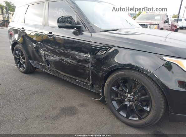 SALWR2PF5GA597598 2016 LAND ROVER RANGE ROVER SPORT Black Դիմացի տեսք