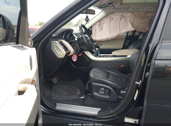 SALWR2PF5GA597598 2016 LAND ROVER RANGE ROVER SPORT Black Սալոնի դիմացի տեսք