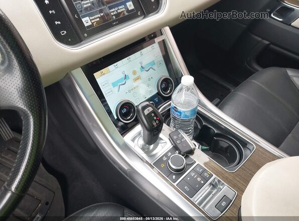 SALWR2PF5GA597598 2016 LAND ROVER RANGE ROVER SPORT Black Առջևի վահանակի տեսք