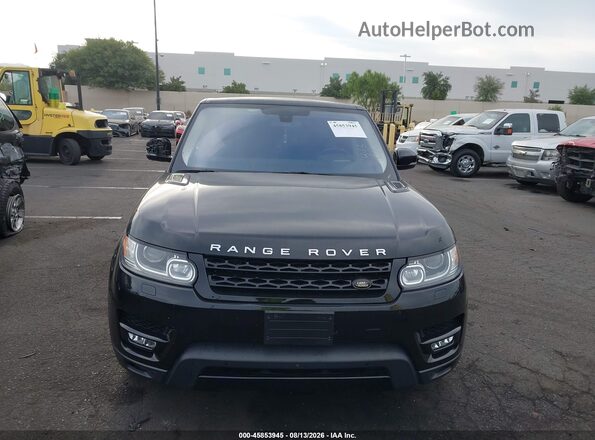 SALWR2PF5GA597598 2016 LAND ROVER RANGE ROVER SPORT Black Սալոնի հետևի տեսք