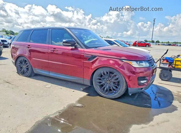 SALWR2PF5GA653586 2016 LAND ROVER RANGE Red Przód prawy