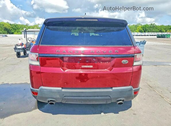 SALWR2PF5GA653586 2016 LAND ROVER RANGE Red Widok z tyłu