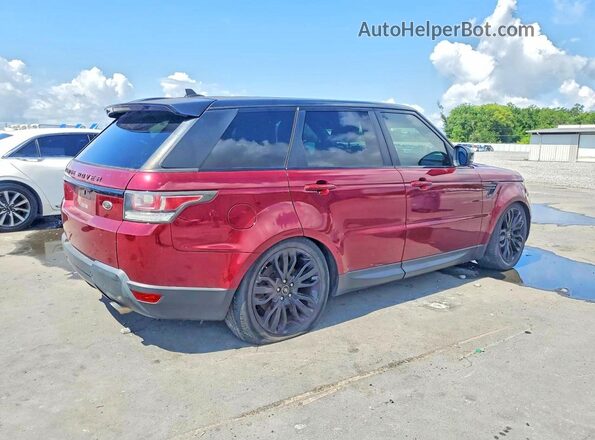 SALWR2PF5GA653586 2016 LAND ROVER RANGE Red Tył prawy