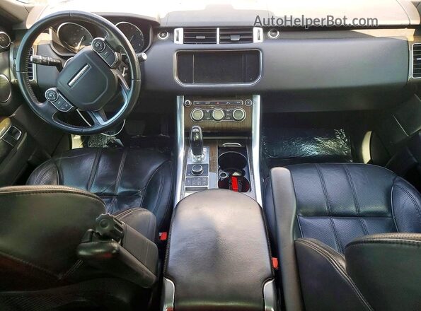 SALWR2PF5GA653586 2016 LAND ROVER RANGE Red Widok deski rozdzielczej