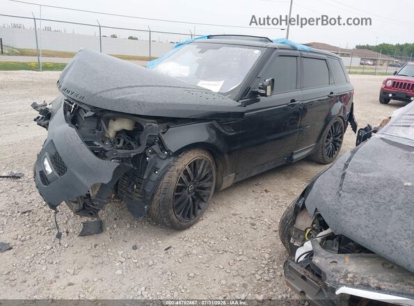 SALWR2PF6GA118931 2016 LAND ROVER RANGE ROVER SPORT Black Vista tres cuartos delantera izquierda