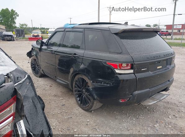 SALWR2PF6GA118931 2016 LAND ROVER RANGE ROVER SPORT Black Trasero izquierdo