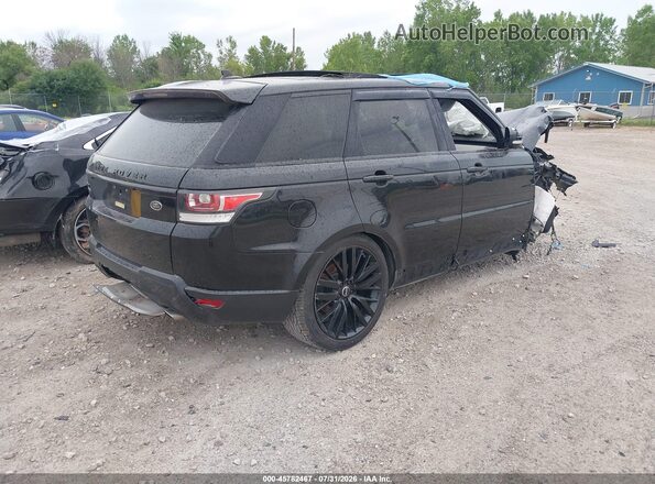 SALWR2PF6GA118931 2016 LAND ROVER RANGE ROVER SPORT Black Trasero derecho