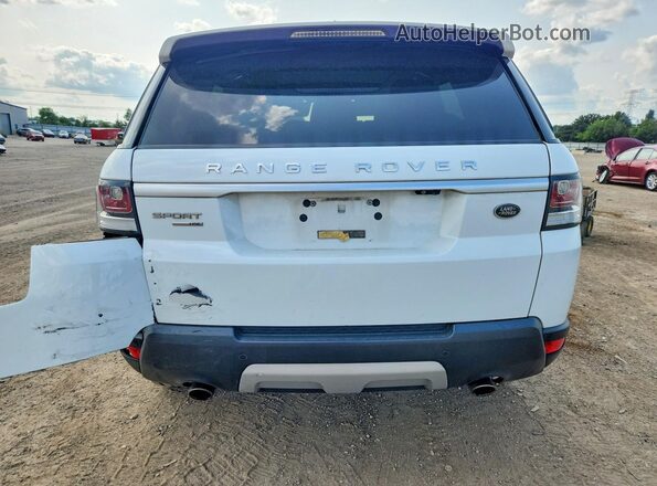 SALWR2PF9GA124013 2016 LAND ROVER RANGE White Вид ззаду