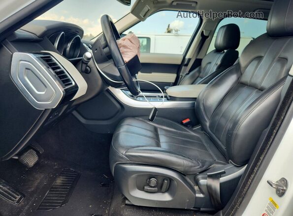 SALWR2PF9GA124013 2016 LAND ROVER RANGE White Вид салону спереду