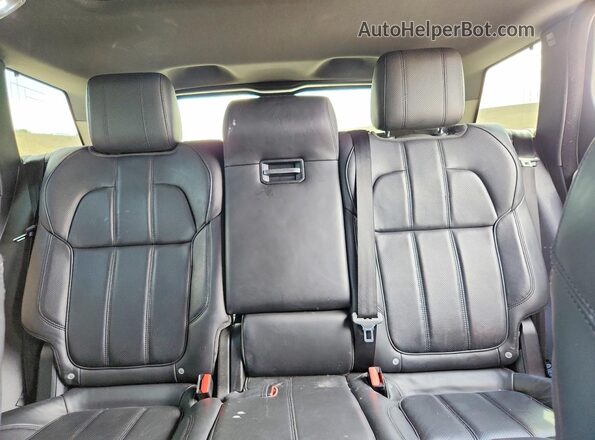 SALWR2PFXGA100285 2016 LAND ROVER RANGE Silver Vista de los asientos traseros