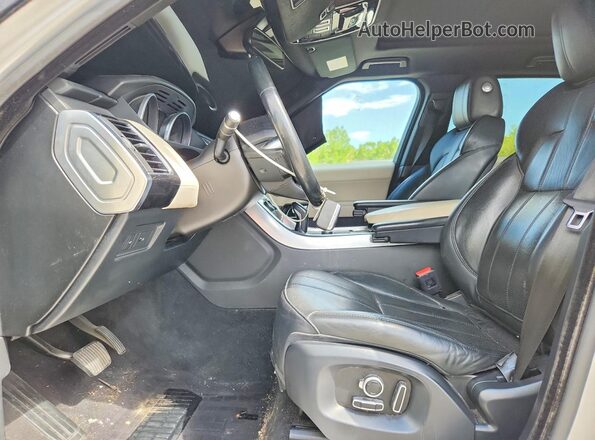 SALWR2PFXGA100285 2016 LAND ROVER RANGE Silver Vista interior delantera