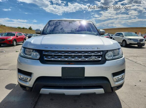 SALWR2PFXGA100285 2016 LAND ROVER RANGE Silver Vista frontal