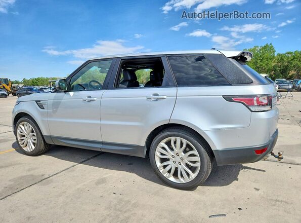 SALWR2PFXGA100285 2016 LAND ROVER RANGE Silver Trasero izquierdo