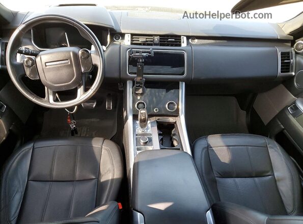 SALWR2RE1JA182581 2018 LAND ROVER RANGE Gray Առջևի վահանակի տեսք
