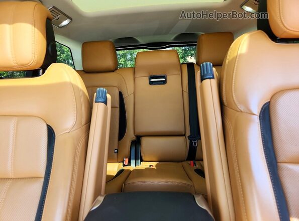 SALWR2RE2KA872941 2019 LAND ROVER RANGE White Vista de los asientos traseros