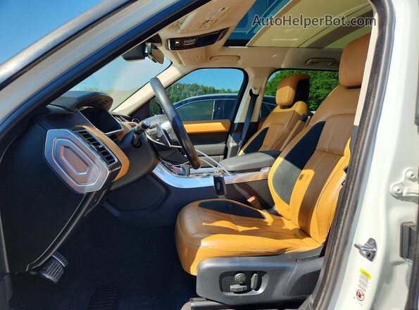 SALWR2RE2KA872941 2019 LAND ROVER RANGE White Vista interior delantera