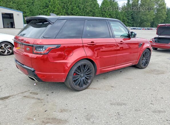 SALWR2RE3KA822694 2019 LAND ROVER RANGE Red Tył prawy