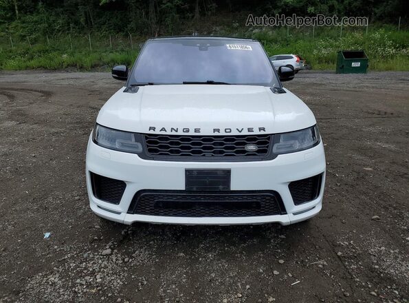 SALWR2RE3KA864346 2019 LAND ROVER RANGE White Widok z przodu